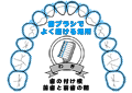 歯ブラシでよく磨ける場所・TBI用図解・わき（２色）